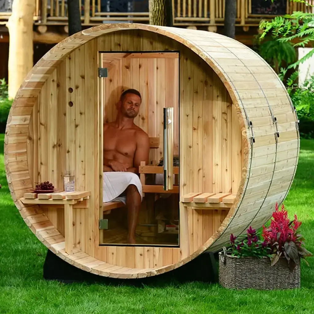 Livraison et Installation de Sauna Baril